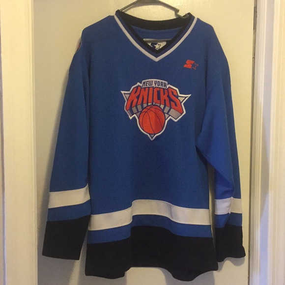 knicks hockey jersey